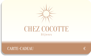 CARTE-CADEAU CHEZ COCOTTE - Chez Cocotte Bijoux
