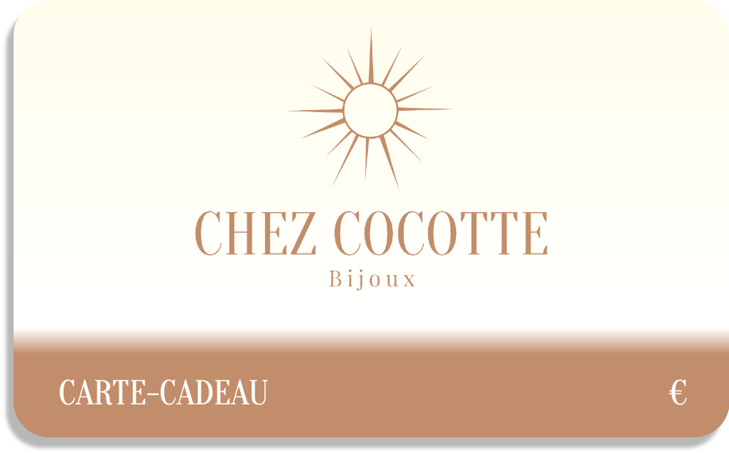 CARTE-CADEAU CHEZ COCOTTE - Chez Cocotte Bijoux